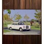 Металлическая табличка Mercedes-Benz 190 (W110)